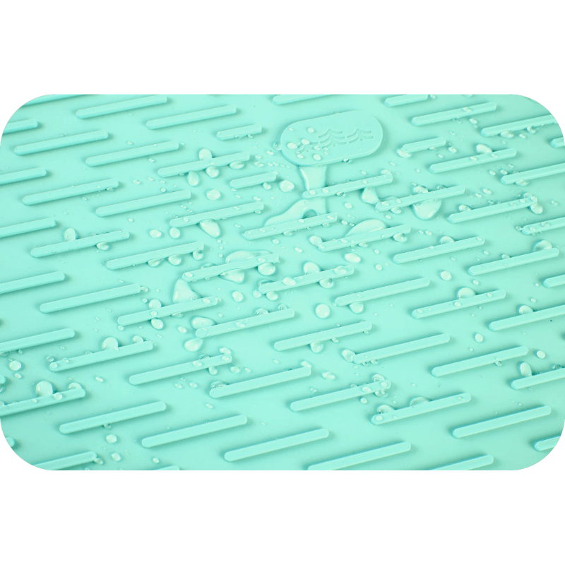 Tapis Egouttoir | Tapis en Silicone Vert clair / 30.5 x 8 cm