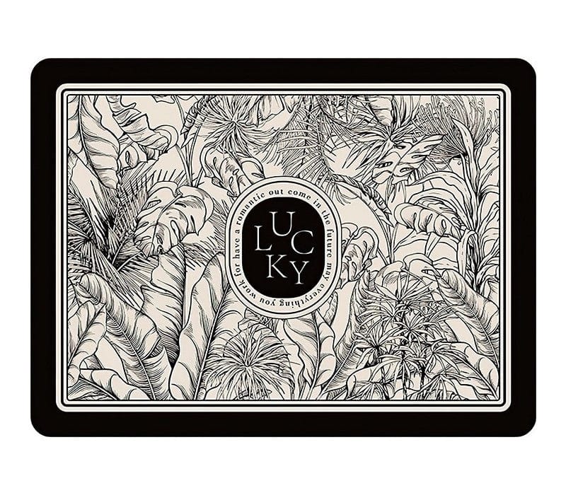 Tapis Egouttoir | Tapis Empire Monochrome Jungle 30x40 / Monochrome Jungle